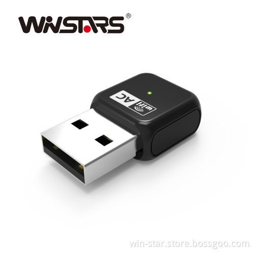 AC600 Mini WiFi Adapter USB 2.0 Card Wireless Adapter